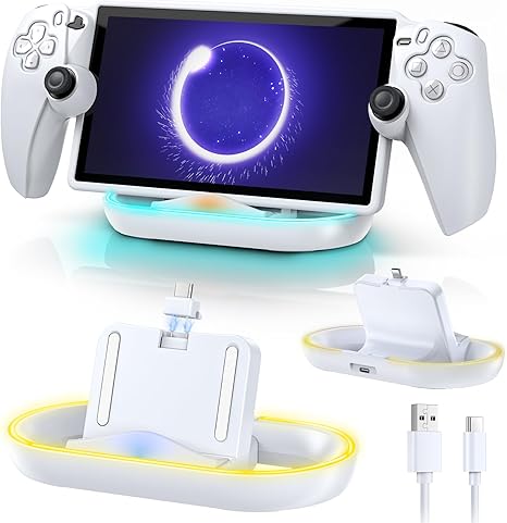 FYOUNG Case Friendly Charger Station for PlayStation Portal