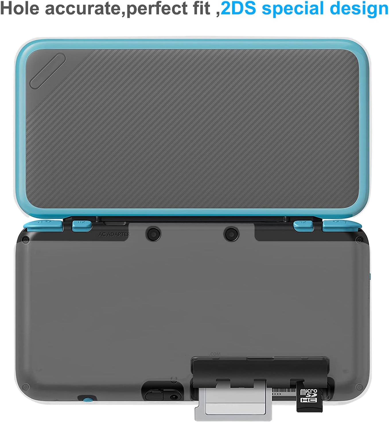 FYOUNG Cover Case Compatible with New Nintendo 2DS XL