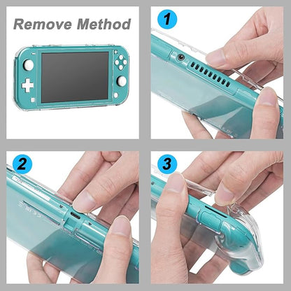 FYOUNG Crystal Clear Cover Case for Switch Lite