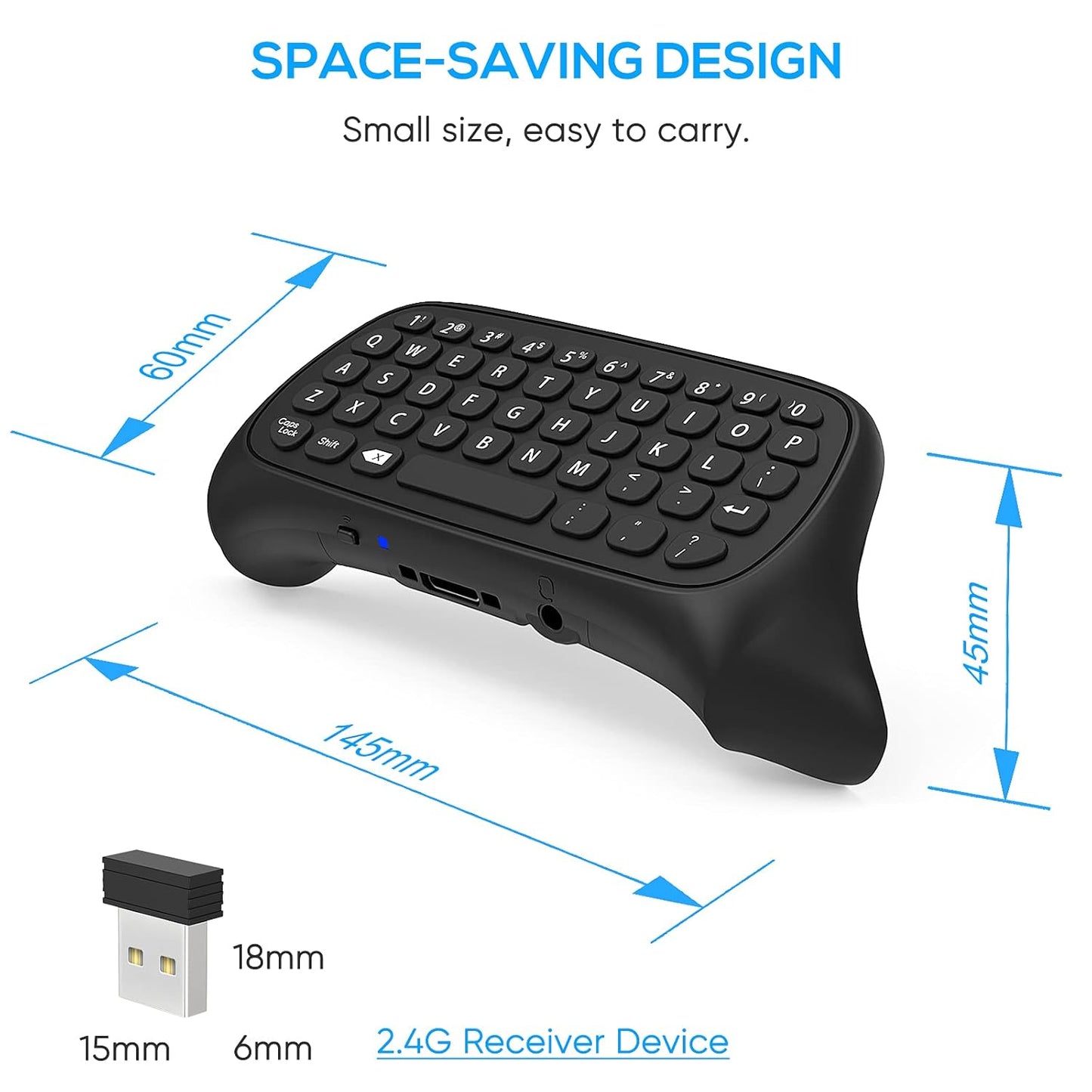 FYOUNG Keyboard for Xbox Series X/S Controller, for Xbox One/S/Controller Gamepad