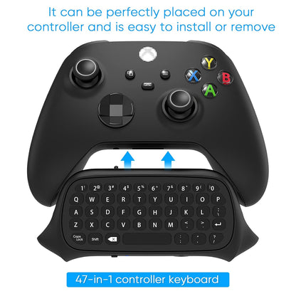 FYOUNG Keyboard for Xbox Series X/S Controller, for Xbox One/S/Controller Gamepad