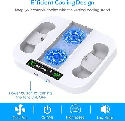 FYOUNG Cooling Stand for Xbox Series S with Adjustable Fan Speed