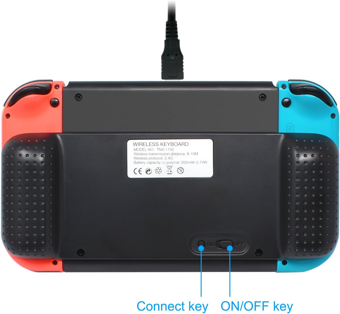 FYOUNG Wireless Keyboard Compatible with Nintendo Switch/Switch OLED