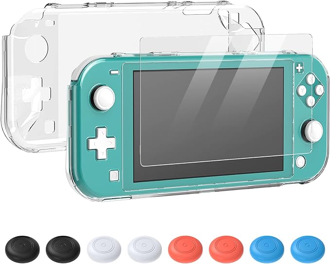 FYOUNG Crystal Clear Cover Case for Switch Lite