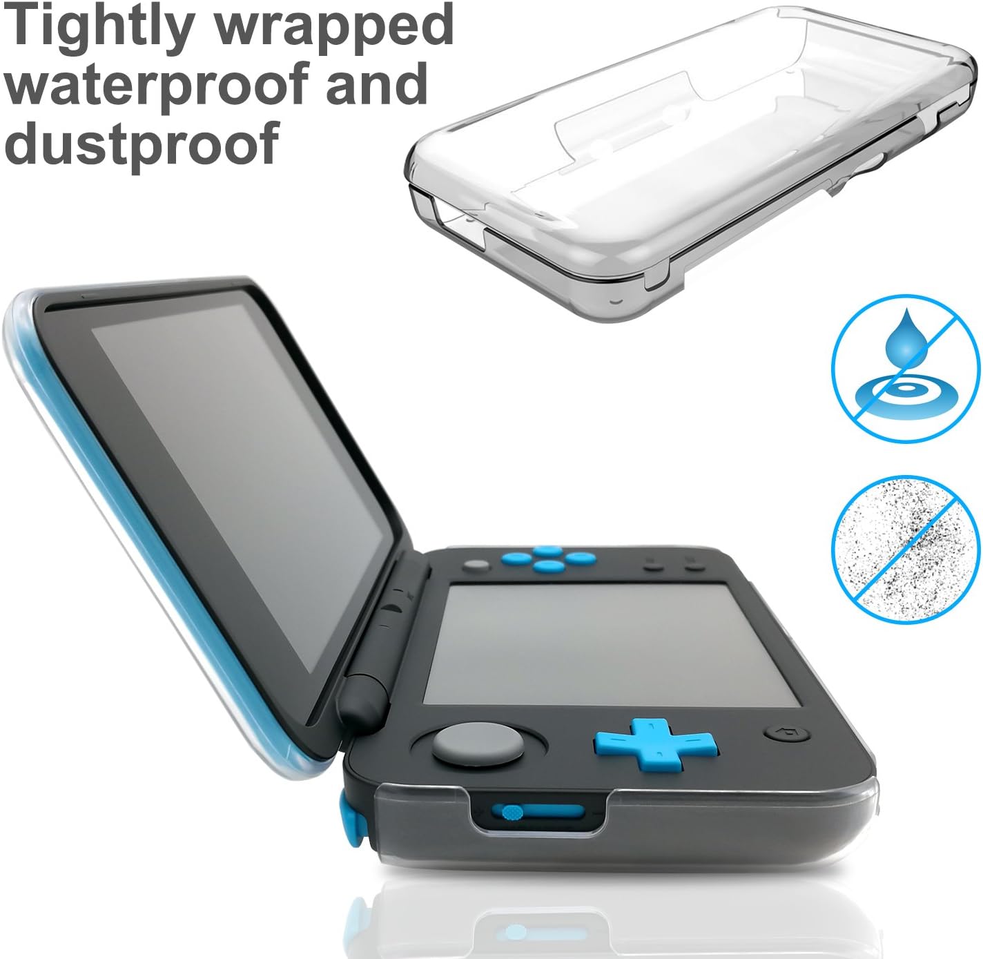 FYOUNG Cover Case Compatible with New Nintendo 2DS XL