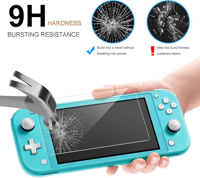 FYOUNG Crystal Clear Cover Case for Switch Lite