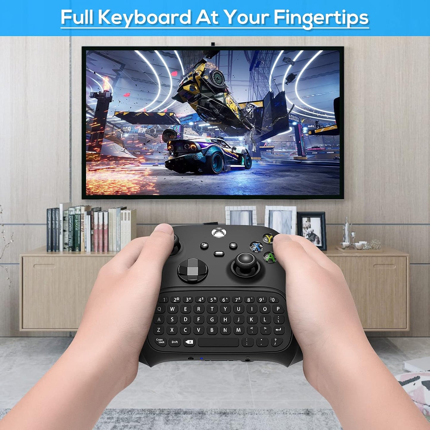 FYOUNG Keyboard for Xbox Series X/S Controller, for Xbox One/S/Controller Gamepad